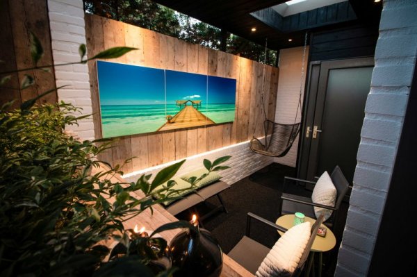 Luxe privé sauna